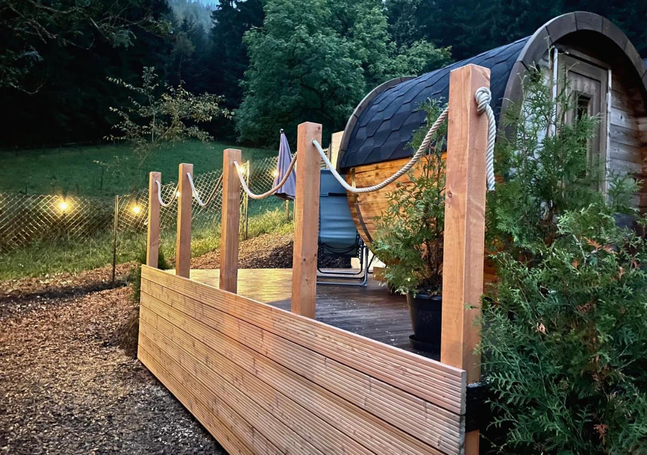 Tiny House Klitzeklein Am Waldrand Von Elpe Villa Olsberg Dış mekan fotoğraf